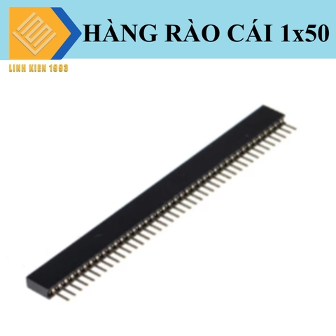 Hàng rào cái đơn 1.27mm 50 chân 1 hàng cao 4.3mm