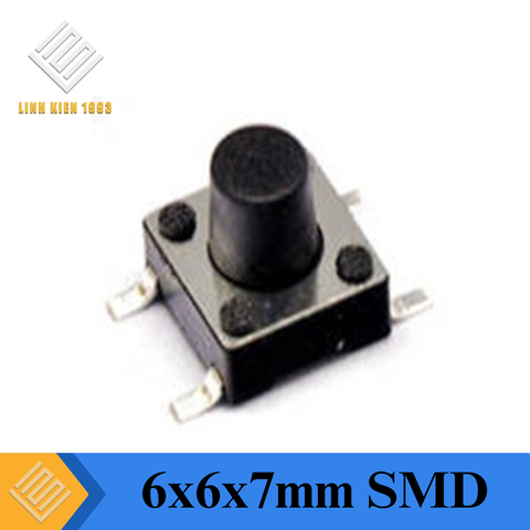 Nút Nhấn 6x6x7mm 4 Chân SMD
