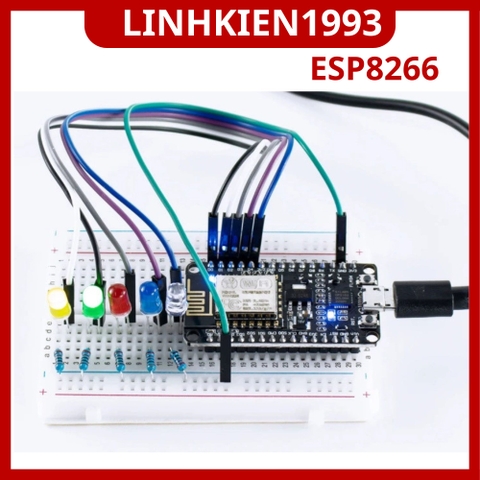 Bộ Kit Học Tập ESP8266 NodeMCU WiFi IoT cơ bản