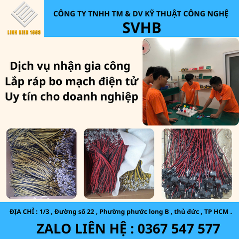 Lắp ráp linh kiện dán tại thành phố hồ chí minh