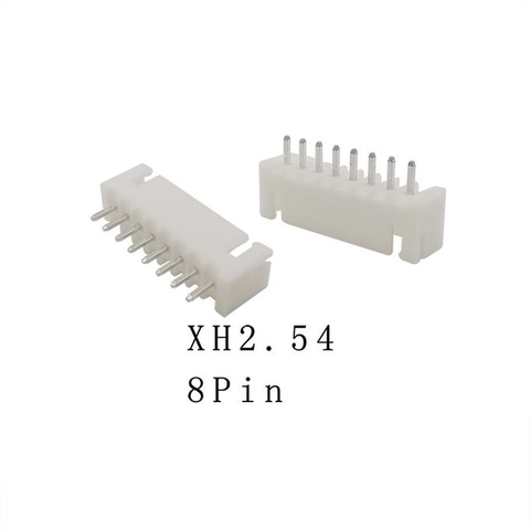 Header 8P XH2.54 8P đực thẳng 2.54mm