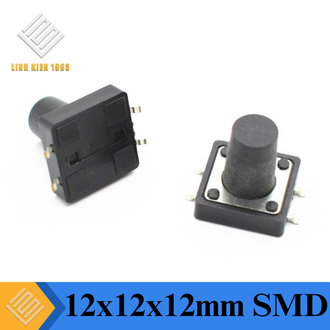 Nút Nhấn 12x12mm Cao 12mm 4 Chân SMD