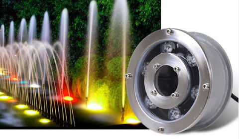 Đèn led đài phun nước 6w