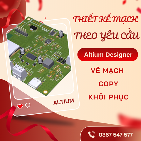 Thiết kế mạch theo yêu cầu tại thành phố hồ chí minh