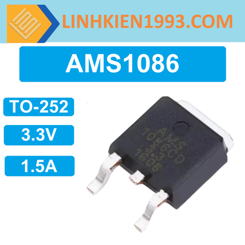 AMS1086CD-3.3 IC Ổn Áp 3.3V 1.5A chân dán TO-252