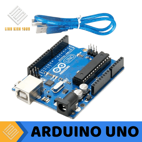 Arduino Uno chip cắm kèm cáp