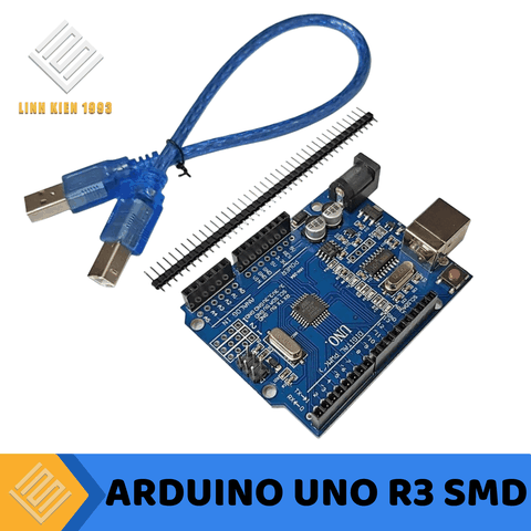 Arduino UNO R3 SMD (kèm cáp).