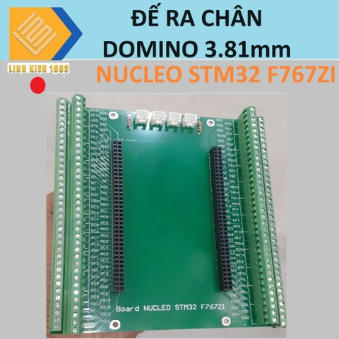 Đế ra chân nucleo f746zg stm32 144 chân domino 3.81mm