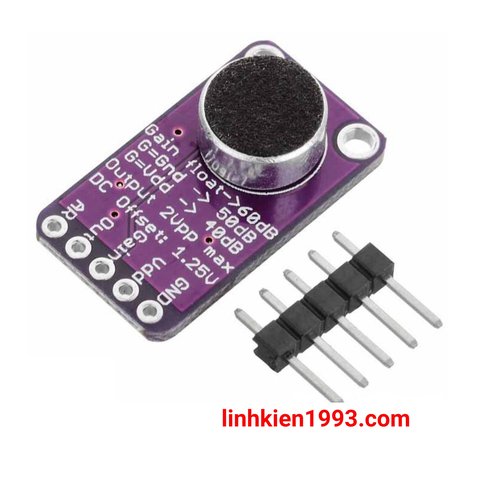 Cảm biến âm thanh tích hợp AGC MAX9814