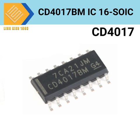 CD4017BM IC 16-SOIC