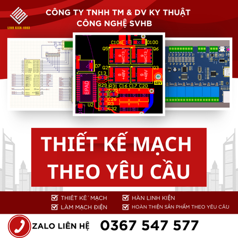Nhận Thiết Kế Mạch Điện Tử Theo Yêu Cầu tại thành phố hồ chí minh
