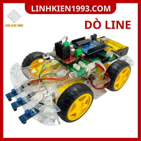 BÀI 6 ==> XE ROBOT STEM DÒ LINE