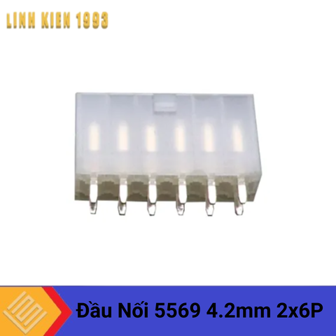 Đầu nối 5569 4.2mm 2x6P