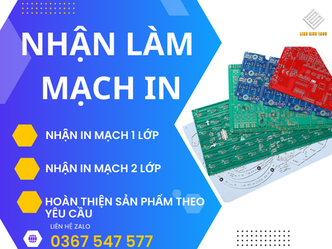 Làm mạch 2 lớp , mạch in , pcb , gerber tphcm