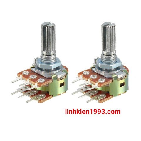 Biến trở volume đôi 20k ( loại tốt )