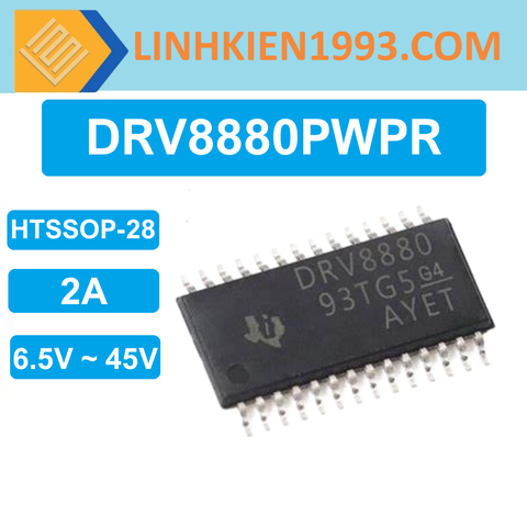 DRV8880PWPR DRV8880 HTSSOP28