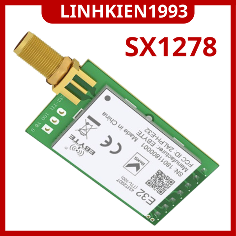 Module LoRa E32-433T20D SX1278 433MHz UART TTL 100mW Anten SMA - Truyền Dữ Liệu Không Dây Tầm Xa Arduino ESP32 STM32