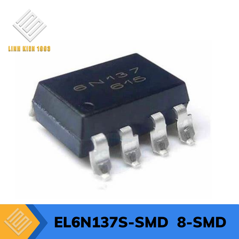 EL6N137S-SMD Logic Output Optoisolator 2500Vrms 1 Channel, 8-SMD