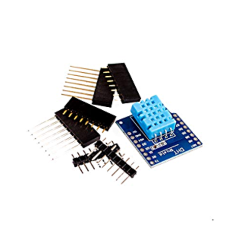 ESP8266 nodeMCU lua D1 mini DHT11 shield