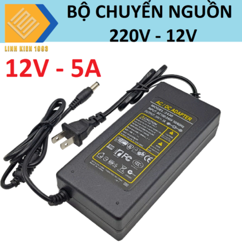Nguồn Adapter 12V5A DC