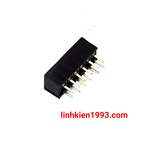 Hàng rào cái đôi F2 2x6P 2.0mm 12 chân 2 hàng cao 4.3mm