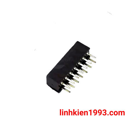 Hàng rào cái đôi F2 2x7P 2.0mm 14 chân 2 hàng cao 4.3mm