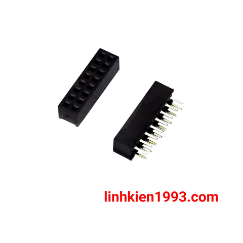 Hàng rào cái đôi F2 2x8P 2.0mm 16 chân 2 hàng cao 4.3mm