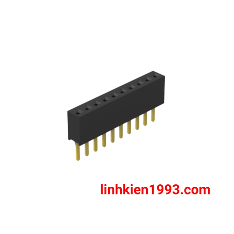 Hàng rào cái đơn 1.27mm 10 chân 1 hàng cao 4.3mm