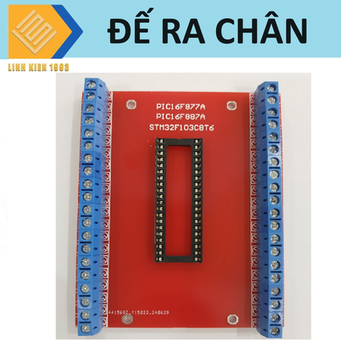 Đế ra chân PIC16F877A PIC16F887A