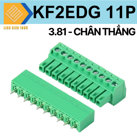 Terminal kf-3.81-11v 300v 10a 11 chân thẳng