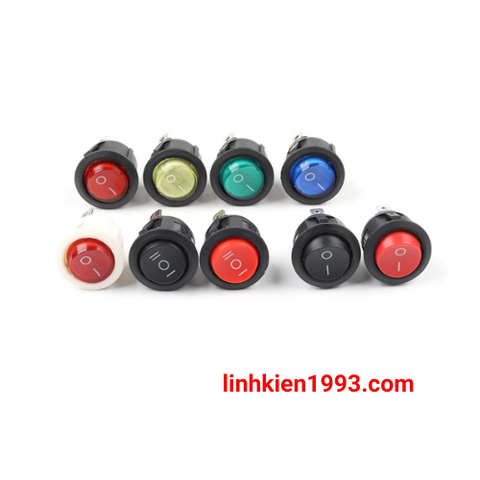 Công tắc tròn KCD1 23MM 3 pin