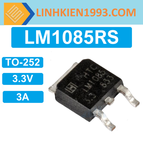 LM1085RS-3.3 IC Ổn Áp 3.3V 3A chân dán TO-252