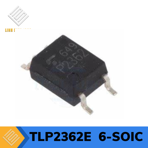 Logic Output Optoisolator TLP2362E 3750Vrms 1 Channel, 6-SOIC