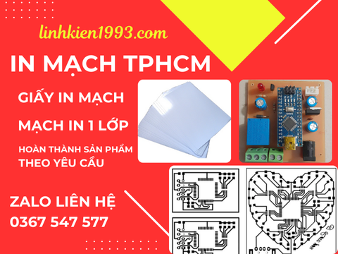GIẤY IN MẠCH ,LÀM MẠCH IN TẠI TPHCM , PCB