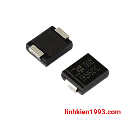 B560C-13-F Diode Schottky 5A DIODE SCHOTTKY 60V 5A SMC