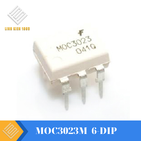 MOC3023M 6-DIP -  Optoisolator Triac Output 4170Vrms 1 Channel