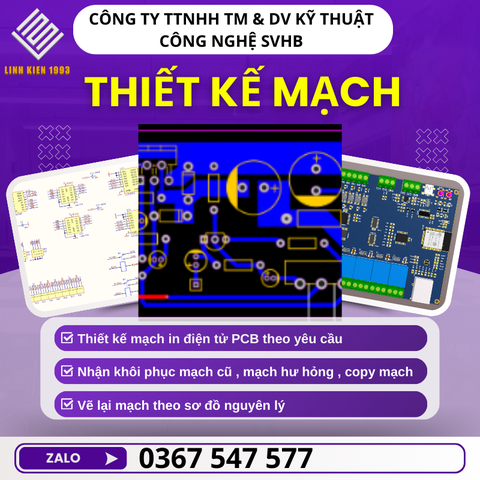 THIẾT KẾ MẠCH IN THEO YÊU CẦU tại thành phố hồ chí minh