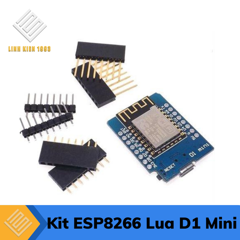 Kit RF Thu Phát Wifi ESP8266 NodeMCU Lua D1 Mini