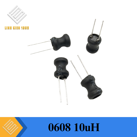 Cuộn Cảm Xuyên Lỗ 0608-100 10uH 550mA