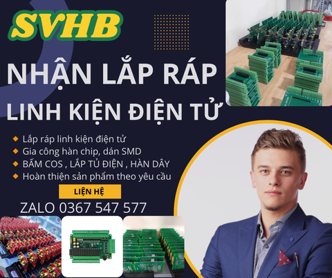 Nhận gia công SMT , lắp ráp bo mạch theo yêu cầu