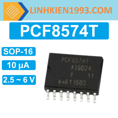 PCF8574T IC I/O EXPANDER I2C 8B SOP-16