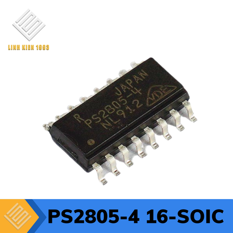 PS2805-4 Optoisolator Transistor Output 2500Vrms 4 Channel, 16-SOIC