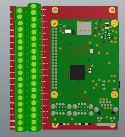 Đế ra chân RAPBERRY PI