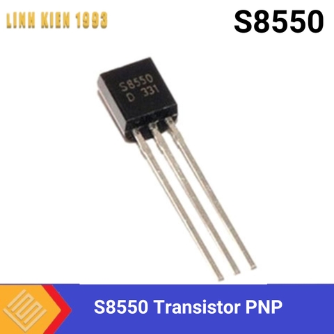 (10 CÁI) S8550 Transistor PNP 25V 1.5A TO-92