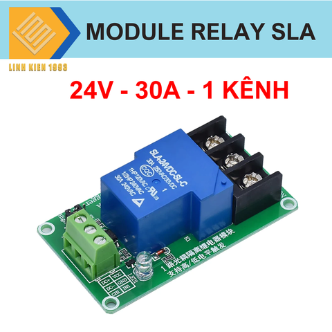 Module relay 1 kênh 24v 30a