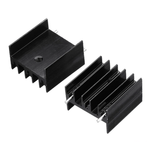 Nhôm tản nhiệt 30x30x25mm