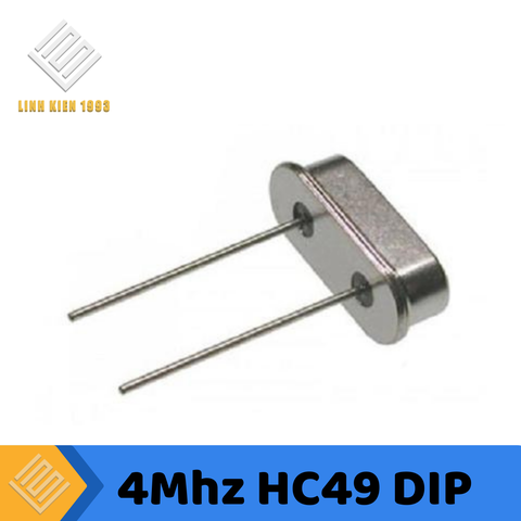 Thạch anh 4Mhz HC49 DIP