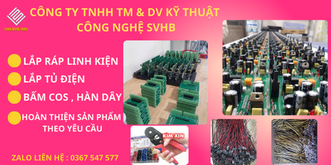CÔNG TY SMT PCB PCBA GIA CÔNG HÀN LẮP LINH KIỆN ĐIỆN TỬ TẠI TP HCM.