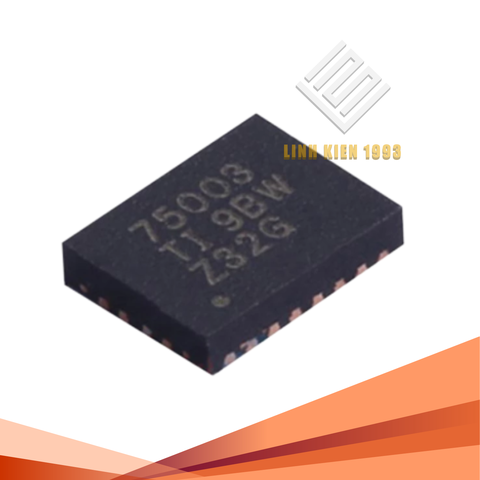 TPS75003RHLR IC Điều Chỉnh Giảm Áp 1 Kênh, 3A, 20 - QFN