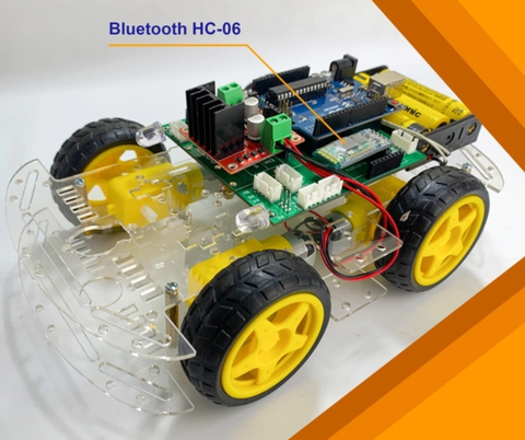 Xe Robot STEM điều khiển qua Bluetooth